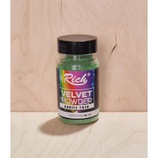 Pudra de catifea, Rich- verde crud