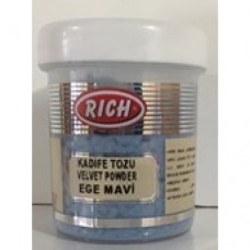 Pudra catifea aegean blue