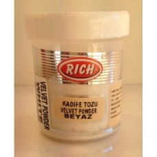 Pudra catifea White