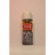 Culoare acrilica metalica Rich 70 ml- chocolate