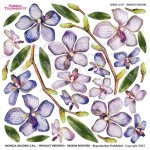 Folie Sospeso Trasparente- Branch Orchid