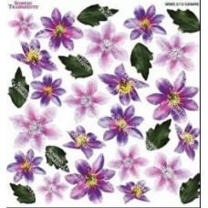 Folie imprimata Sospeso Clematis